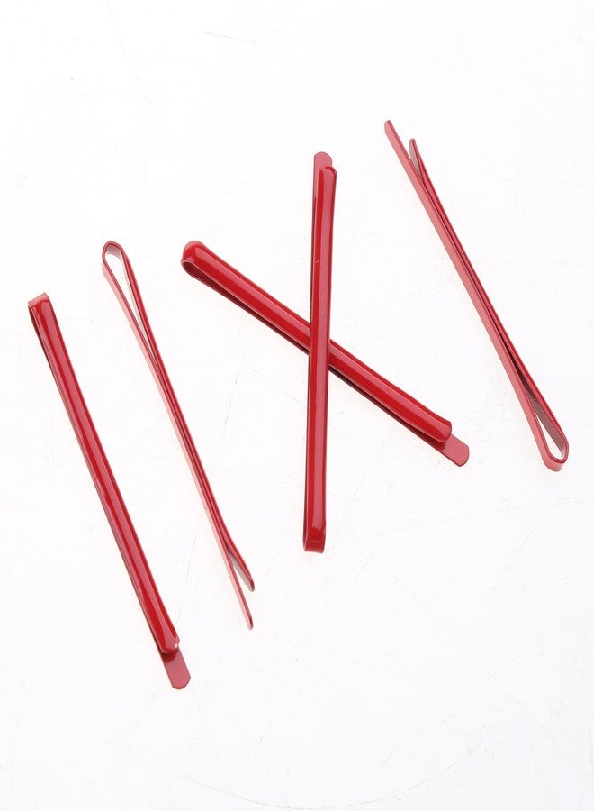 CHENATING Bangs Bobby Pins Red Hair Barrettes Metal Hair Side Clips Non Slip Cosplay Hair Clips Decorative Hair Barrettes Red Bobby Pin - Image 3