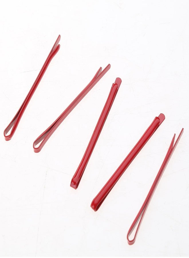 CHENATING Bangs Bobby Pins Red Hair Barrettes Metal Hair Side Clips Non Slip Cosplay Hair Clips Decorative Hair Barrettes Red Bobby Pin - Image 5