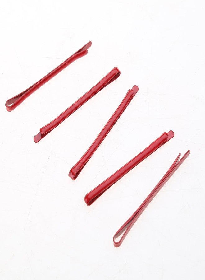 CHENATING Bangs Bobby Pins Red Hair Barrettes Metal Hair Side Clips Non Slip Cosplay Hair Clips Decorative Hair Barrettes Red Bobby Pin - Image 4