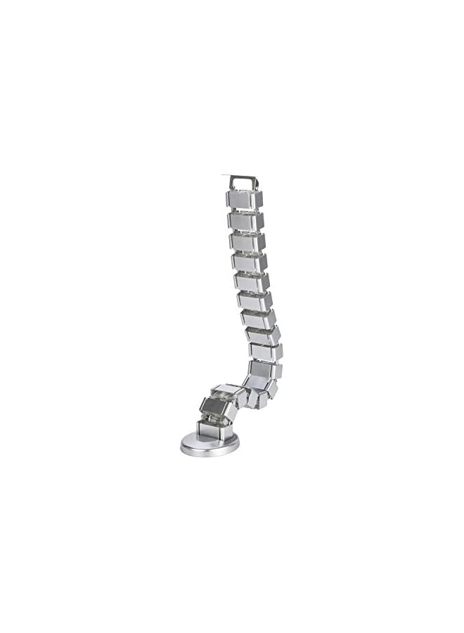 PROMASS promass Vertebrae Cable Management Spine Kit | Height Adjustable Desk Quad Entry Wire Organizer,Gray  - Image 2