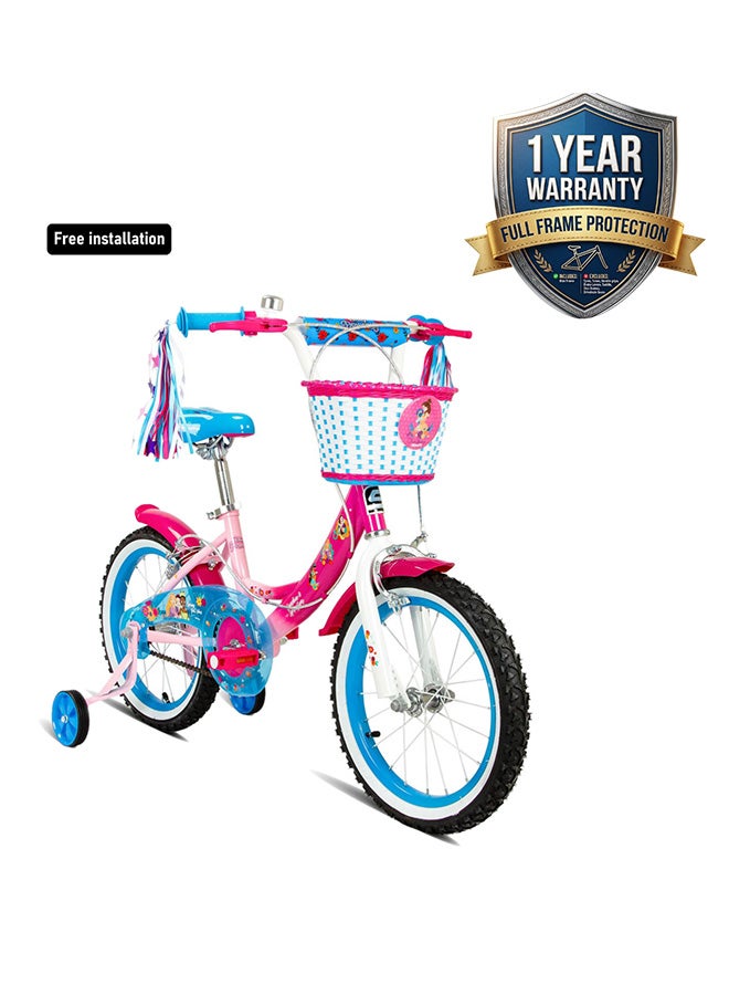 Spartan | 16 Disney Princess Bicycle - Ergonomic Ride for Young Princesses - Image 1
