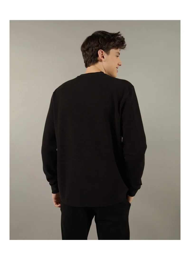 American Eagle AE 24/7 Venture Out Thermal Long-Sleeve T-Shirt