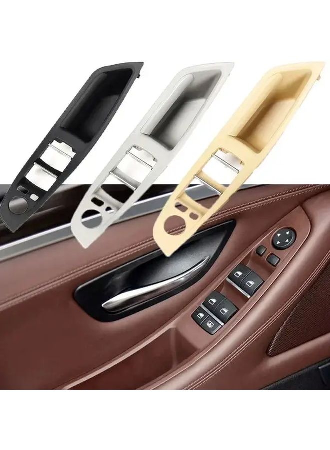 Brown LHD Interior Front Door Armrest Pull Handle For BMW 5 Series F10 F11 F18 - Image 3