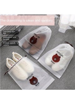 Generic 20 Storage Shoe Bags, Drawstring Storage Shoe Bags, Used to Prevent Shoes from Yellowing Waterproof and Dustproof Portable Shoe Storage Bags, Suitable for Men and Women  - Image 1