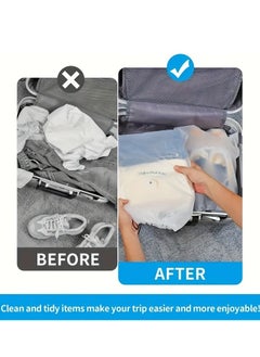 Generic 20 Storage Shoe Bags, Drawstring Storage Shoe Bags, Used to Prevent Shoes from Yellowing Waterproof and Dustproof Portable Shoe Storage Bags, Suitable for Men and Women  - Image 5