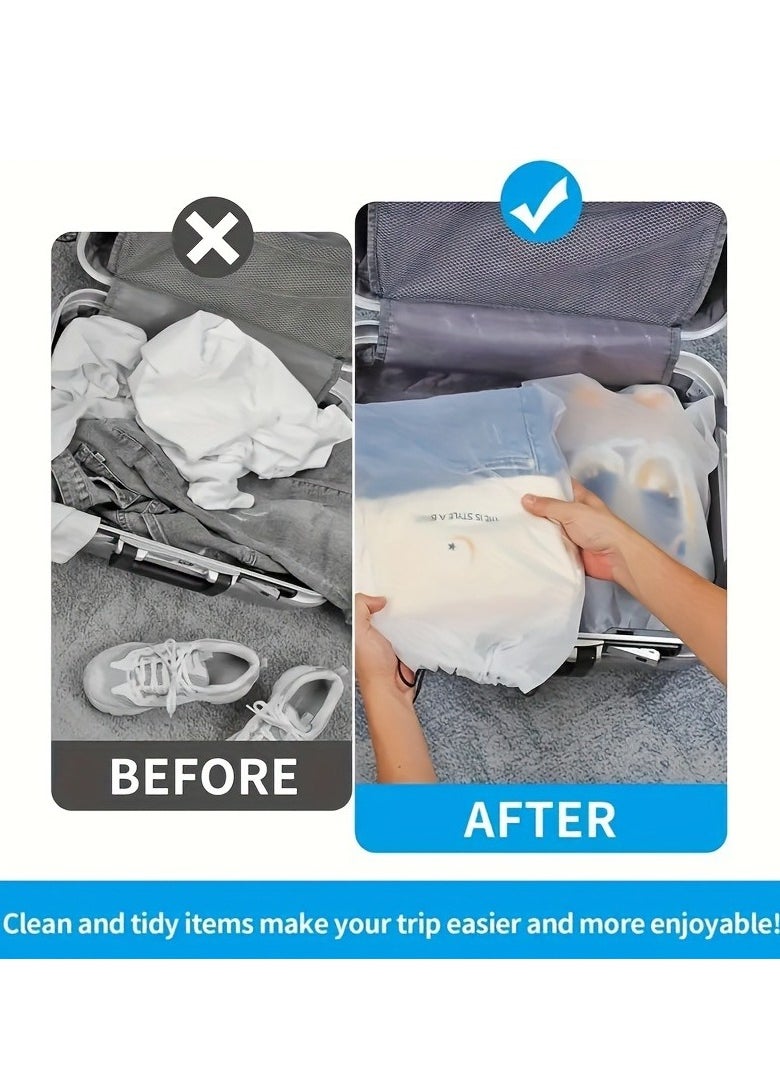 Generic 20 Storage Shoe Bags, Drawstring Storage Shoe Bags, Used to Prevent Shoes from Yellowing Waterproof and Dustproof Portable Shoe Storage Bags, Suitable for Men and Women  - Image 5
