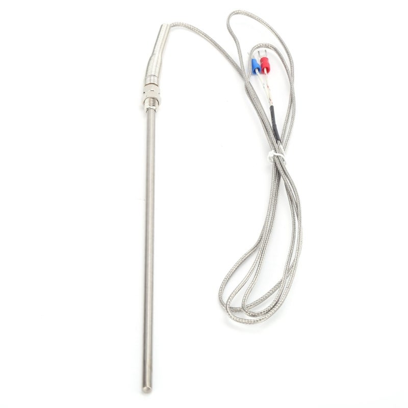 K-Type Thermocouple Stainless Steel 0-800°C Measuring Range Precise Temperature Control - 0.02s Fast Thermal Response Simple Connection for Chemical Industry Medicine Laboratory Heat Treatment - Image 2