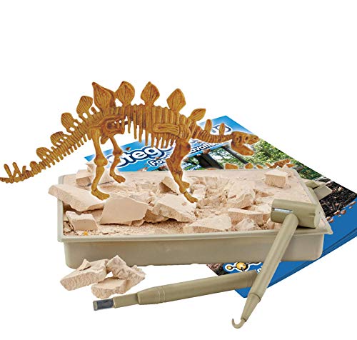 Science4you Stegosaurus Fossil Digging Kit for Kids Excavate and Assemble 10 Stegosaurus Dino Bones Ideal Dinosaur Excavation Kit Archeology Paleontology Toy for Kids Age 6 7 8 - Image 5
