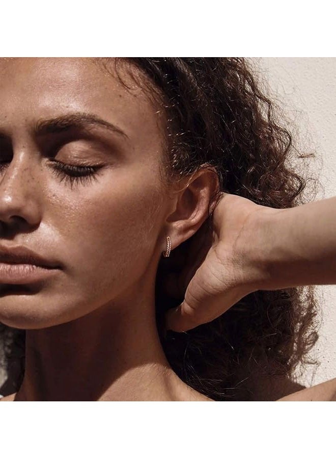 Mevecco Women Huggie Earrings Gold Hoop 14K Gold Filled Small Simple Hypoallergenic Everyday Jewelry - Image 5