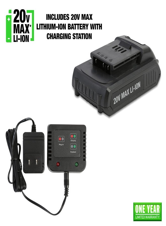 أو إي إم تولز مفتاح ربط لاسلكي يعمل ببطارية ليثيوم أيون 20 فولت كحد أقصى من OEMTOOLS 24661، مقاس 3/8 بوصة - Image 5