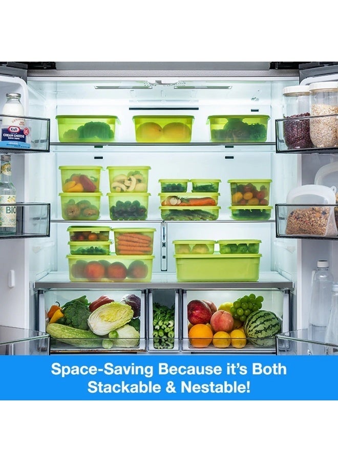 LocknLock Fresh Block Food Container 1.5L (PACK of 2) – BPA-Free, Microwave Safe & Stackable - Image 4