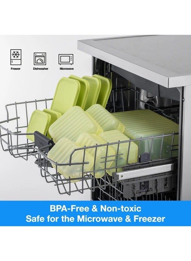 LocknLock Fresh Block Food Container 1.5L (PACK of 2) – BPA-Free, Microwave Safe & Stackable - Image 3