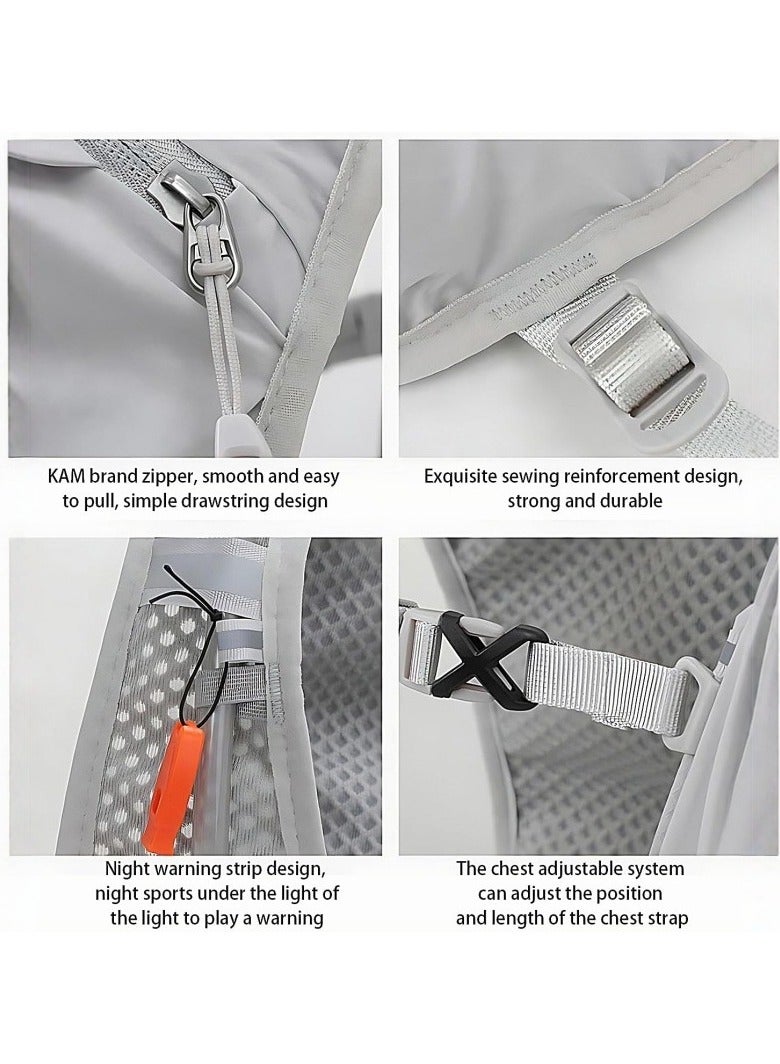 حقيبة ظهر قابلة للتنفس للركوب على الدراجة والجري والتمشية في البرّ. وهي حقيبة إشباع المياه مناسبة للركوب المتقطع للمناطق البرية والماراثون. كما يمكن استخدامها كبدلة رياضية. - Image 4