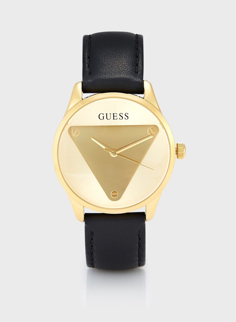 GUESS Emblem Analog Watch - Image 1