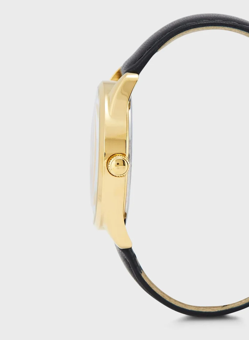 GUESS Emblem Analog Watch