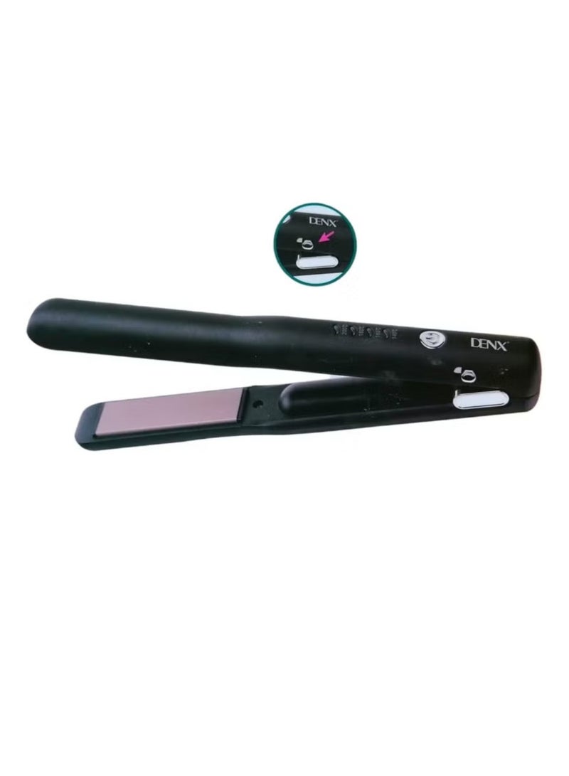 دينكس مكواة فرد الشعر السيراميكية مع طلاء سيراميكي لانزلاق سلس تسخين لمدة 30 ثانية درجة حرارة قابلة للتعديل حتى 200 درجة مئوية - Image 1