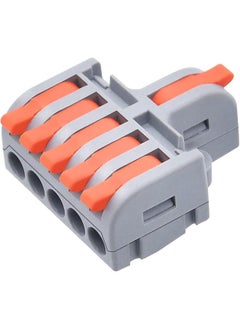 The Bros Lever Nut Wire Connectors, 60 Pcs Electrical Connector Assortment Pack Compact Splicing Connector Kit for Wires Solid Stranded Flexible Wires, 2 Port, 3 Port, 5 Port  - Image 1