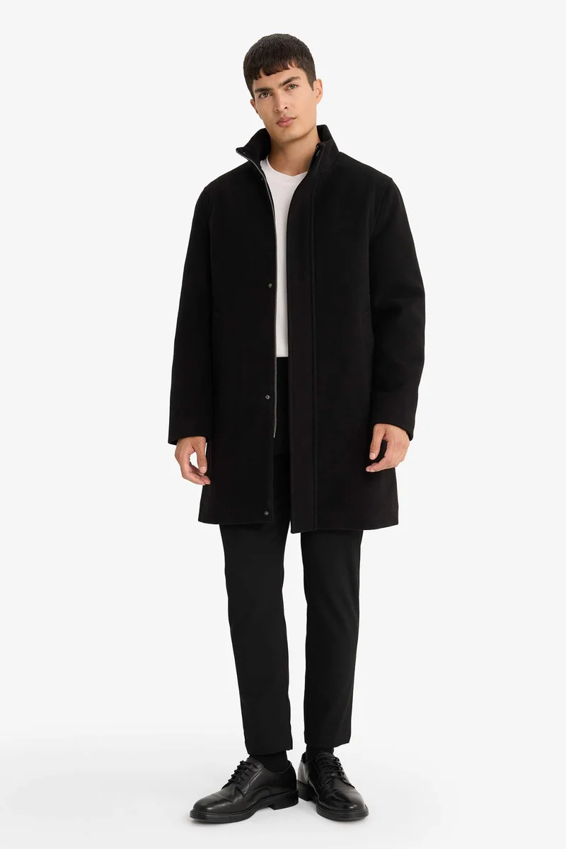 ديفاكتو Regular Fit Cachet Coat