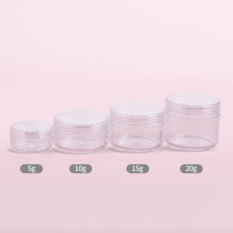 general 5g 10g 15g 20g PS Cream Jar Cosmetic Sample Bottle with Lid - Image 1