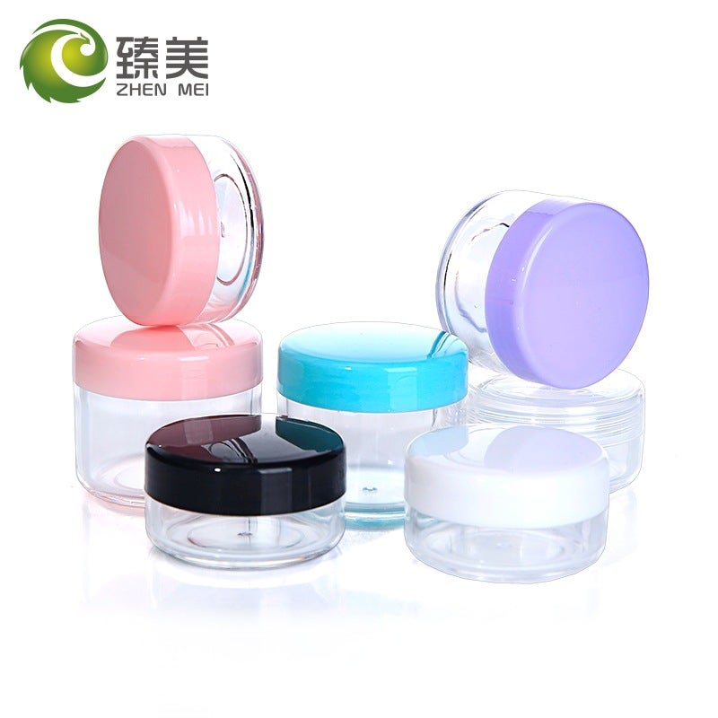 general 5g 10g 15g 20g PS Cream Jar Cosmetic Sample Bottle with Lid - Image 2