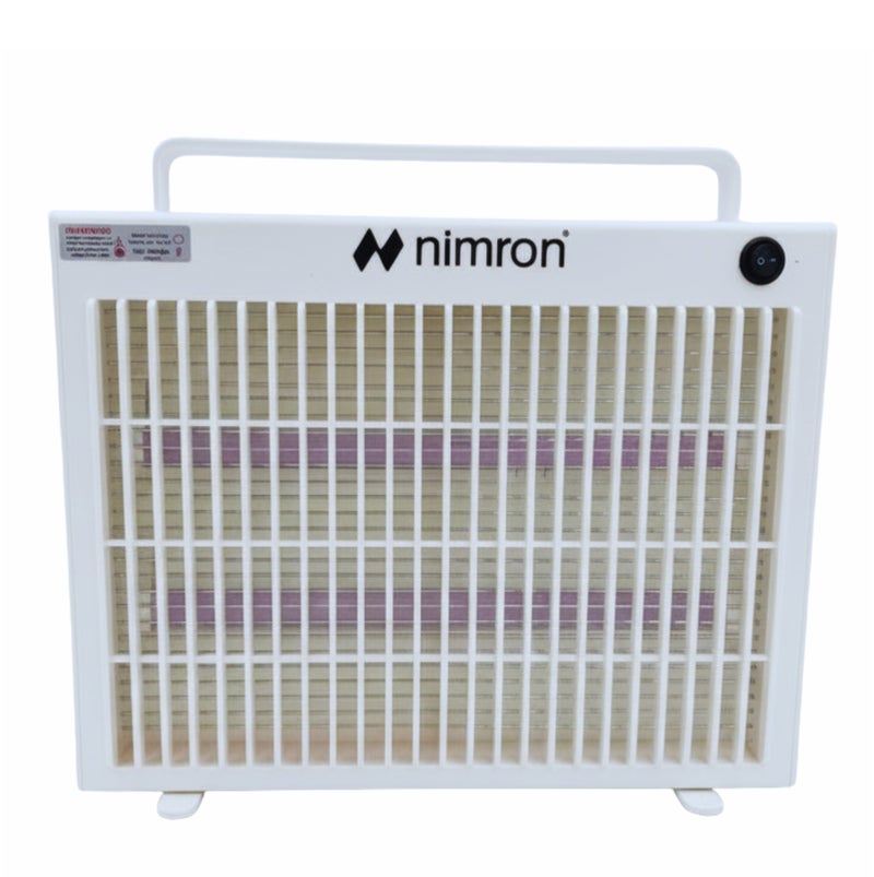 nimron 8W Electric Insect Killer UV Light Bug Zapper with Safety Grid, Powerful Mosquito & Fly Killer Machine for Home Indoor Use, Silent Operation, Easy Clean, 2 Year Warranty – White - Image 1