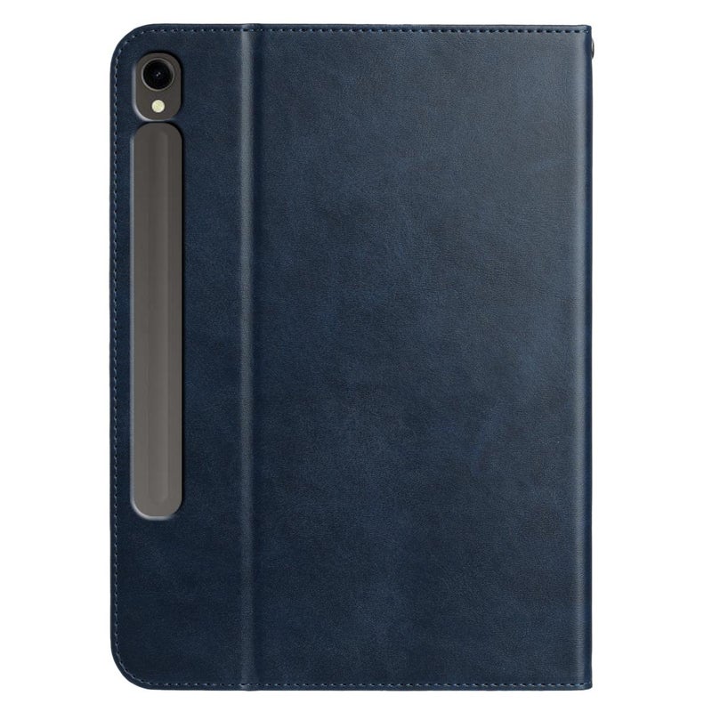 erorex For Samsung Galaxy Tab S10 / S10 FE Multifunctional Wristband Leather Tablet Case(Dark Blue) - Image 3