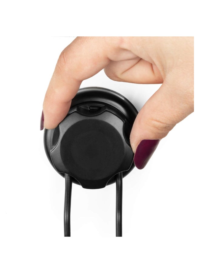 COMPACTOR Bestlock Suction Cup Wall Mounted Soap Dish Black 10 x 13.2 x 13.2 cm RAN9777 - Image 5