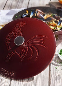 STAUB Essential French Oven With Rooster Lid 24cm, 3.6 Qt  - Image 5