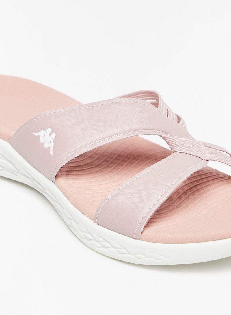 Kappa Women'S Slip-On Cross Strap Slides - Image 5