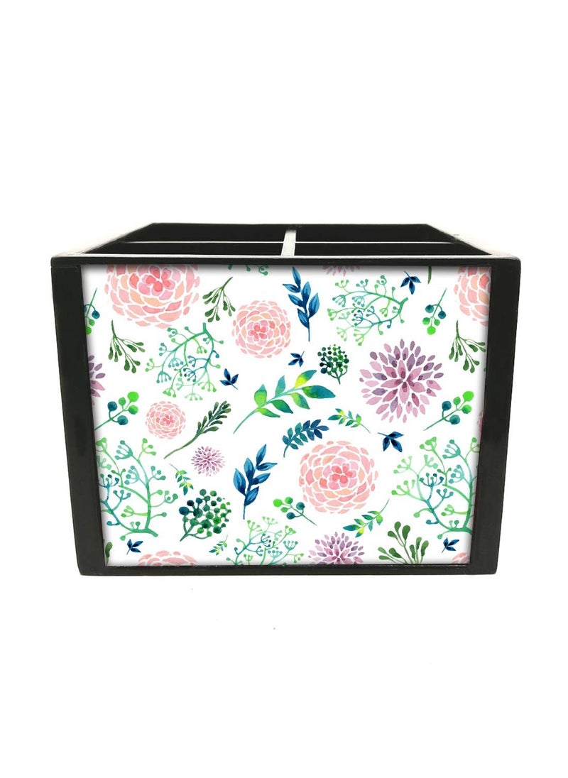 Nutcase Nutcase Designer Cutlery Stand Holder Silverware CaddySpoons Forks Knives Organizer for Dining Table kitchen W575 x H 425 x L55SPOONS NOT INCLUDED Cute Flowers  - Image 4