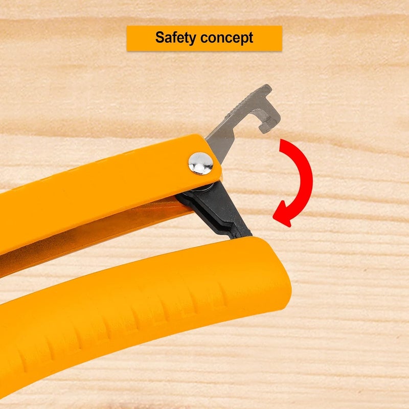 INGCO INGCO PVC Pipe Cutter 342mm INGCO Heavy Duty Plastic Pipe Cutter4CR13 Tube Cutter New Unique Handle Design OneHand Fast Pipe Cutting Tool for PVC PPR PE PEX Pipe and Other Plastic Pipe - Image 4