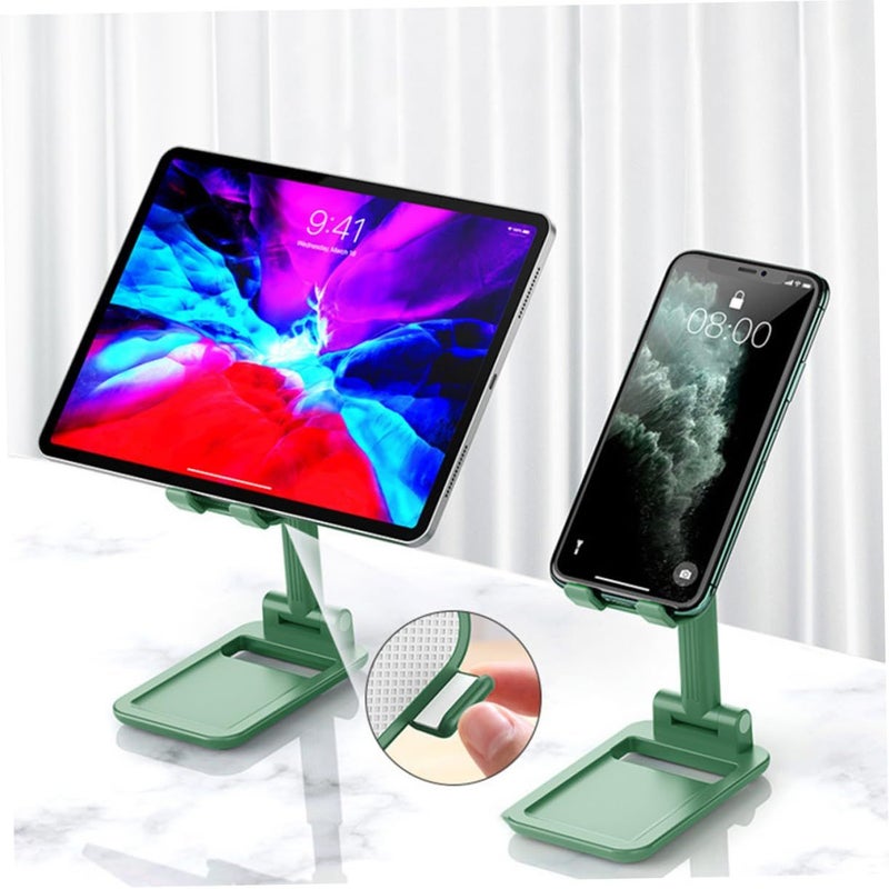 Flexible Tablet Phone Stand Holder Universal Desktop Bracket For Home Office Travel Black - Image 3