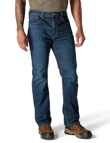 Carhartt Mens Relaxed Straight Rugged Flex Jean Clearwater W34 x L32