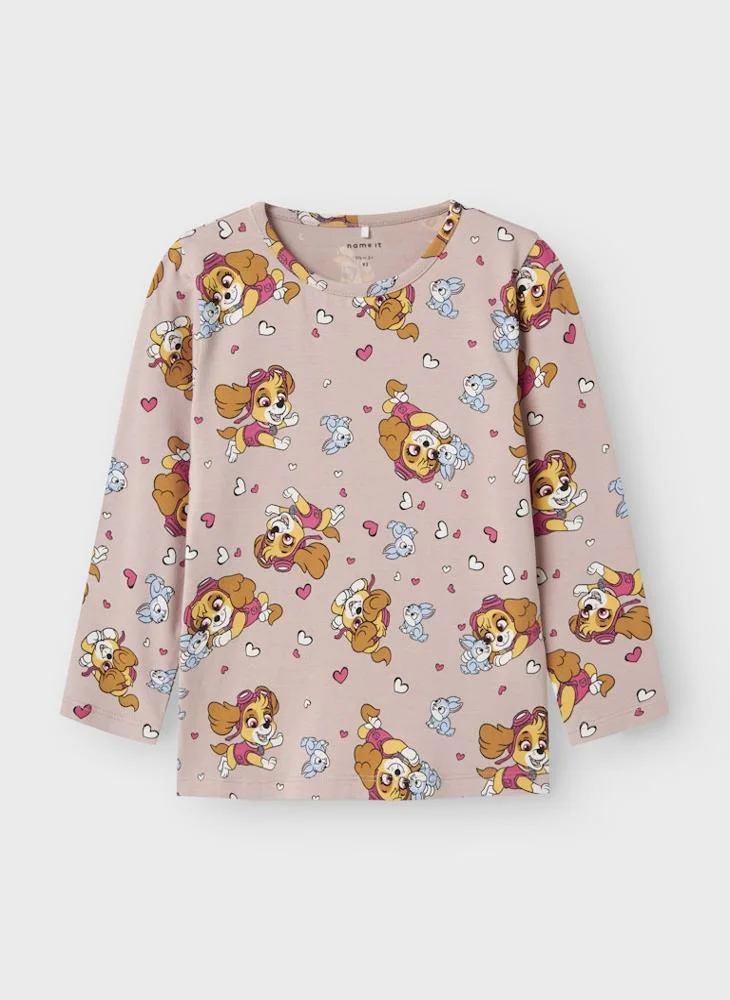 NAME IT Kids Nmfjiddi Paw Top