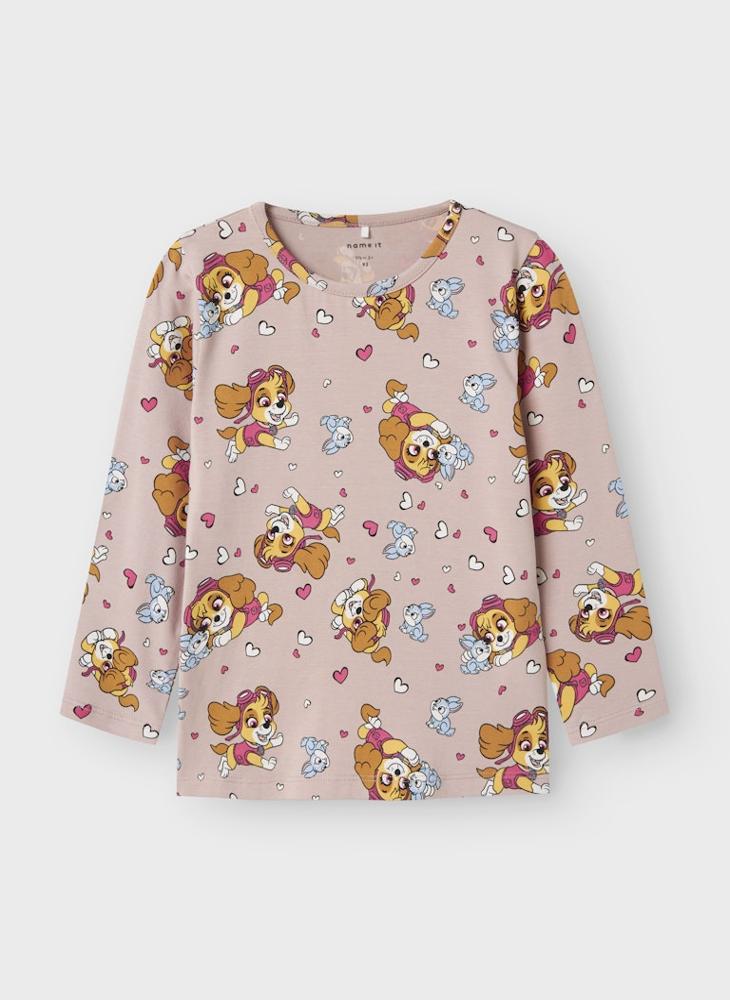 NAME IT Kids Nmfjiddi Paw Top  - Image 1