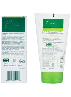 simple Kind To Skin Replenishing Rich Moisturiser Face Cream For All Skin Types Sensitive Skin 125 Ml & Moisturising Facial Wash Facewash No Soap 150 Ml  - Image 3