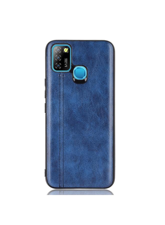 إيدويي جراب لهاتف Infinix Smart 5 مقاوم للصدمات بنمط جلد البقر المخيط، مصنوع من مادة البولي يوريثين الحراري + مادة البولي يوريثان الحراري + مادة TPU - Image 2