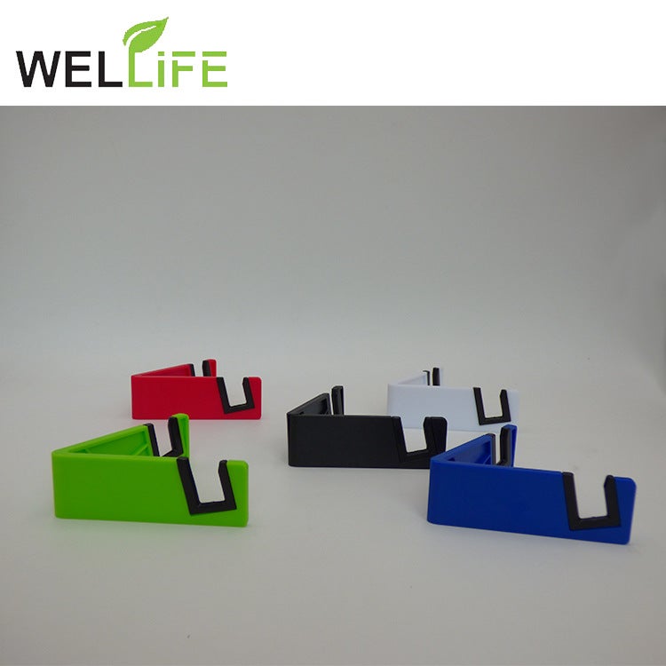 WELLIFE V-Shape Foldable Phone Stand Holder for Live Streaming, Desktop Adjustable Stand for Phones and Tablets - Image 4