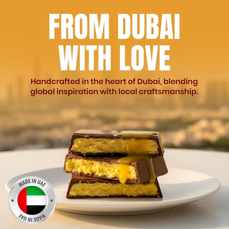 Karish Mango Cheesecake Kunafe Chocolate 190g – Fruity Gourmet Chocolate, Rich Cocoa & Tropical Dessert Treat - Image 3