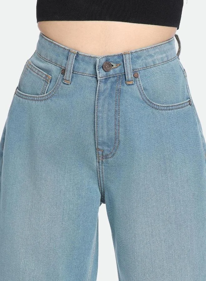 Dennis Lingo Dennis Lingo Mid Wash Straight Leg Jeans