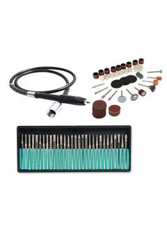 Digital Craft Digital Craft Rotary Tool Accessories Kit Mini Drill Bit Set with 32mm Mandrel in Electric Drill with Grinder Shaft 30Pc Diamond Burs 105Pc Rotary Tool Set  - Image 1