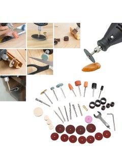 Digital Craft Digital Craft Rotary Tool Accessories Kit Mini Drill Bit Set with 32mm Mandrel in Electric Drill with Grinder Shaft 30Pc Diamond Burs 105Pc Rotary Tool Set  - Image 2