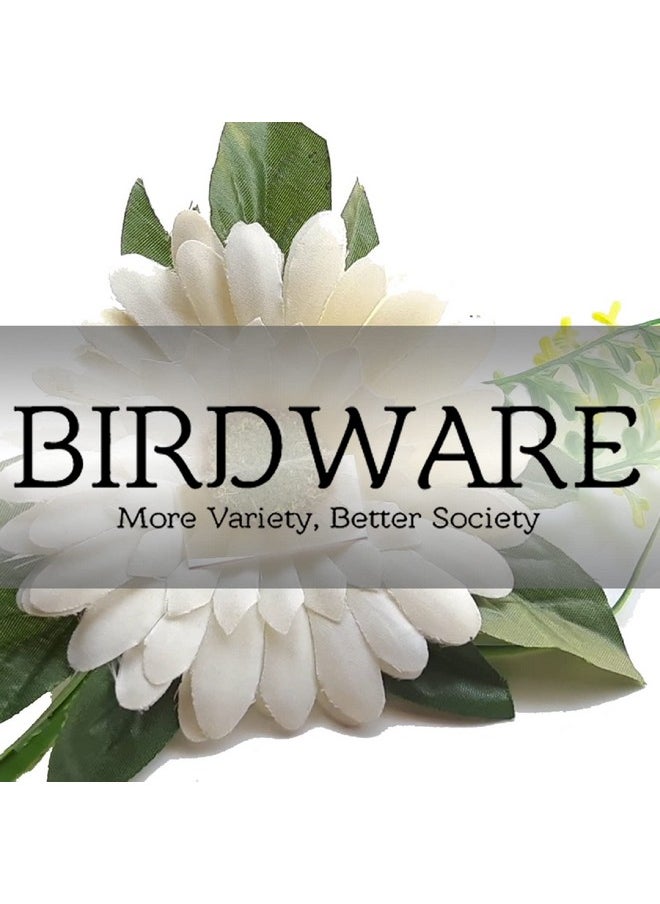 BIRDWARE Claw Clip Rectangle Border Shape Hair Butterfly No Slip Grip Black, White, Tort, Medium, For Women And Girls - Pack Of 3  - Image 4