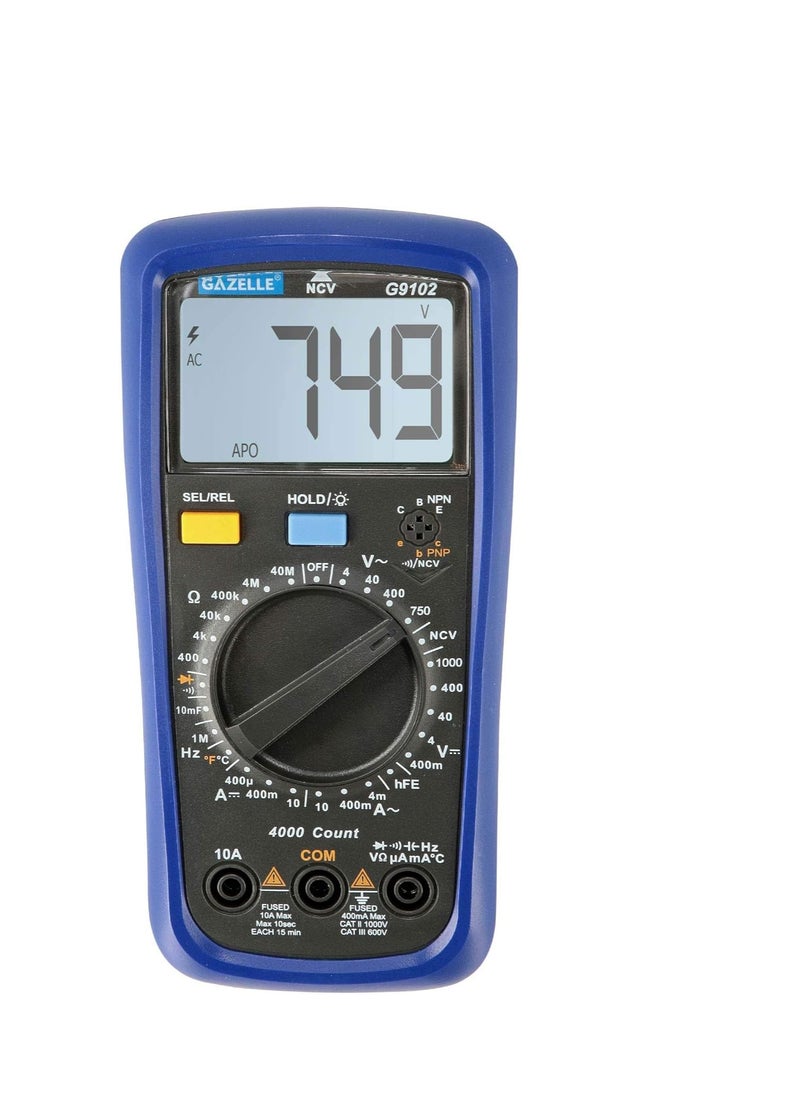 Gazelle Digital Multimeter For 1000V Industrial Application  - Image 1