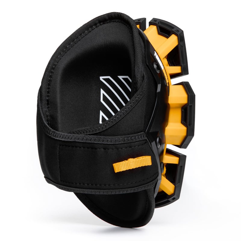 ToughBuilt - GelFit Stabilizer Knee Pads, Heavy-Duty Gel Cushioning with Ergonomic Support, Durable Hard Shell, and Stable Non-Slip Design for Construction & Flooring (TBL-KP-G205-R) - Image 3