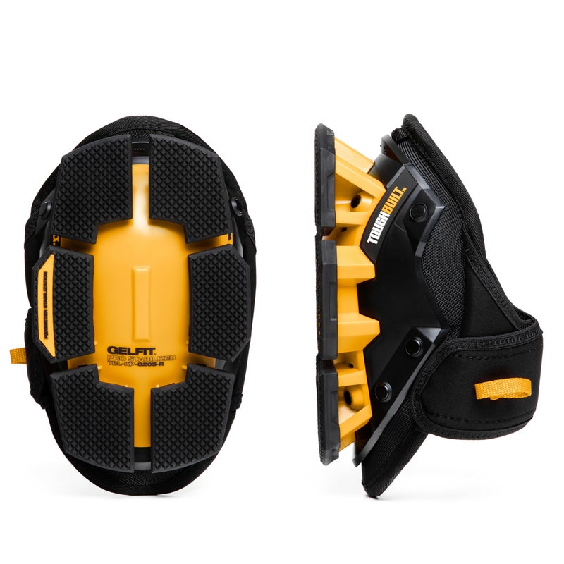 ToughBuilt - GelFit Stabilizer Knee Pads, Heavy-Duty Gel Cushioning with Ergonomic Support, Durable Hard Shell, and Stable Non-Slip Design for Construction & Flooring (TBL-KP-G205-R) - Image 1
