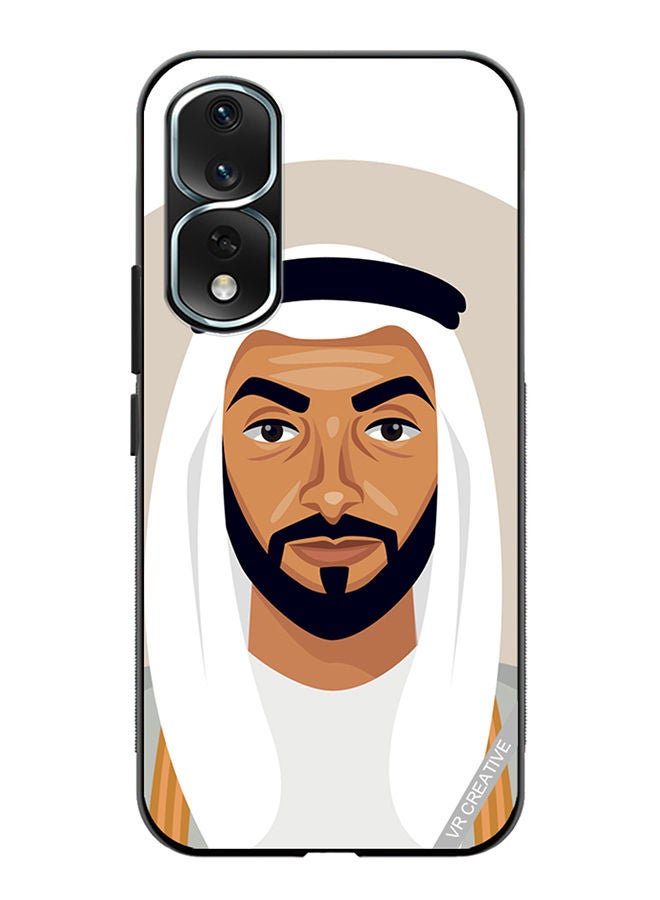 VR CREATIVE Protective Case Cover For Honor 80 Pro Sheikh Zayed Bin Sultan Al Nahyan Design Multicolour - Image 1