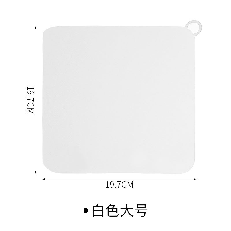 Odor-proof Drain Cover Bathroom Sewer Seal Large White Large White
