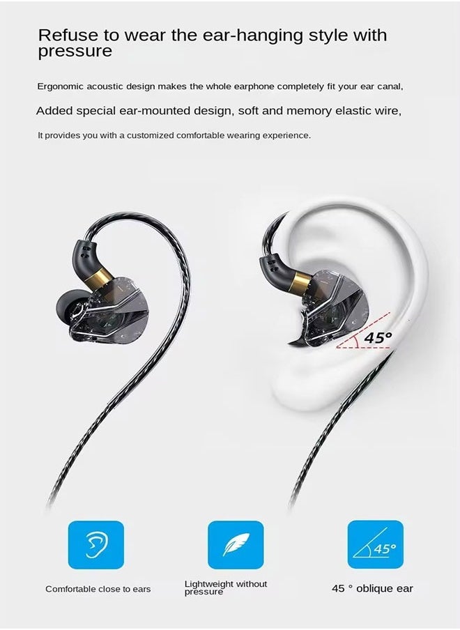 Letv Wired In-Ear Headset, Sport Style, Professional Gaming, Hidden Lights (Black)  - Image 4
