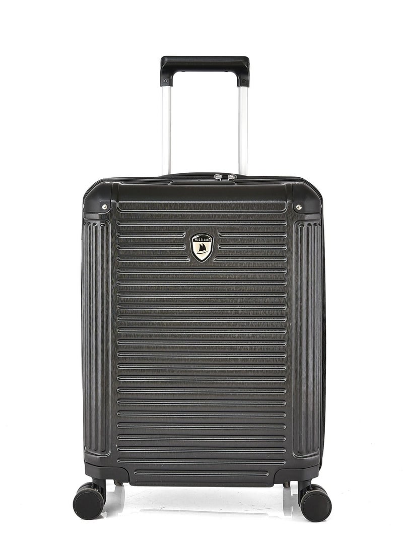 MAGELLAN Trolley travel bag hard cover Magellan Black 20 inch  - Image 1